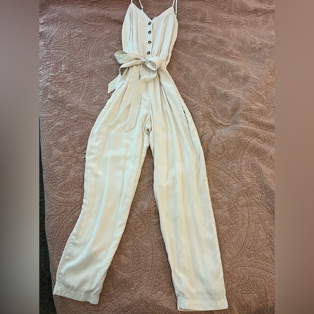 A&F Linen Jumpsuit